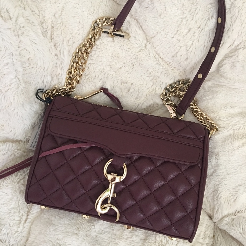 NWT Rebecca Minkoff quilted mini Mac crossbody